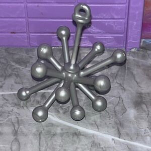 2018 Barbie Dream House Silver Grey Chandelier Light Replacement Part